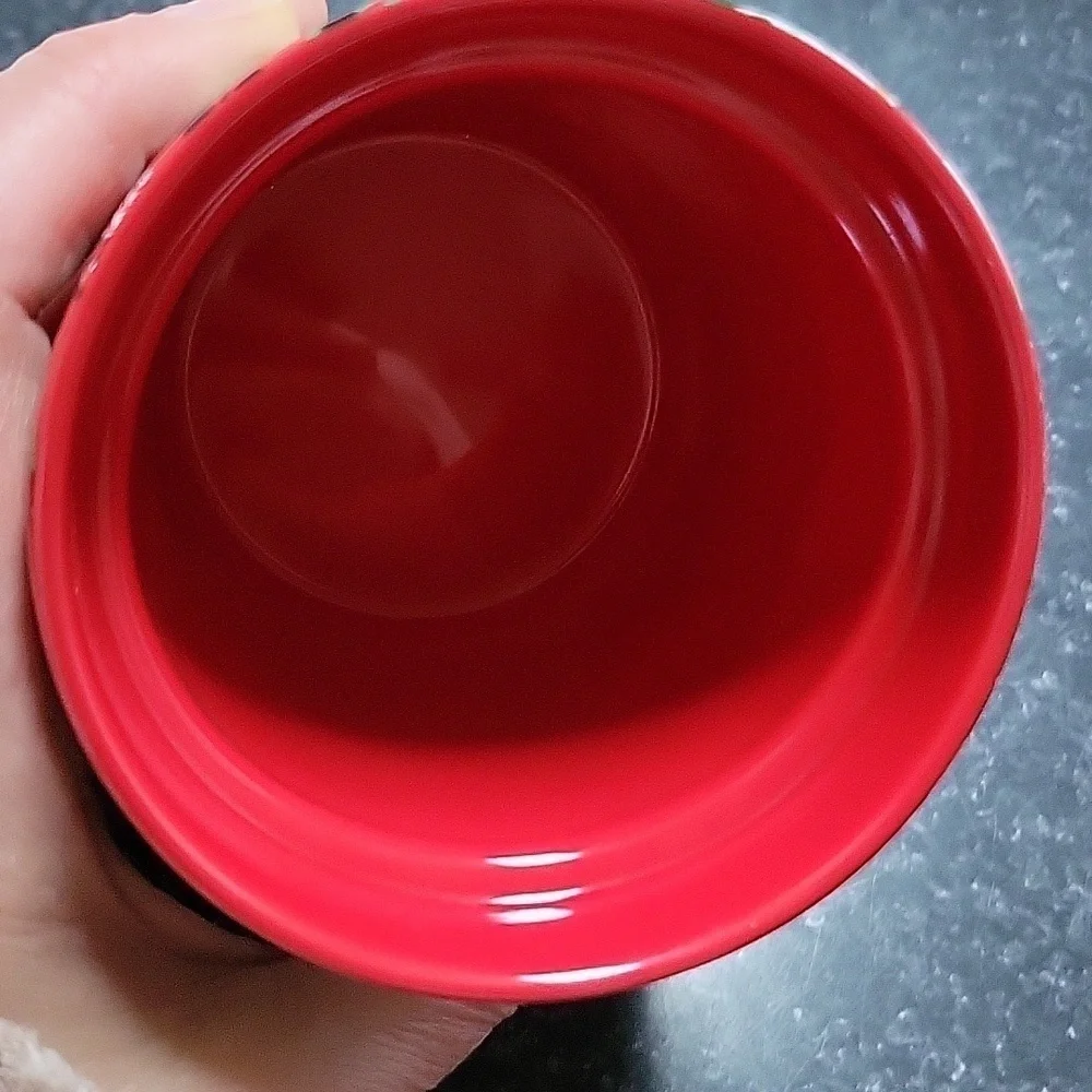 Starbucks Holiday Red White Green Poinsettia Christmas 2022 Ceramic Mug Cup 8oz